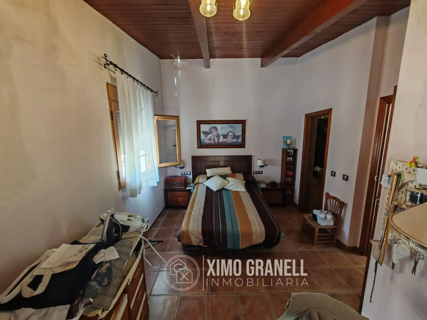Dormitori de Casa o xalet en venda en Alfondeguilla amb Calefacció, Jardí privat i Terrassa