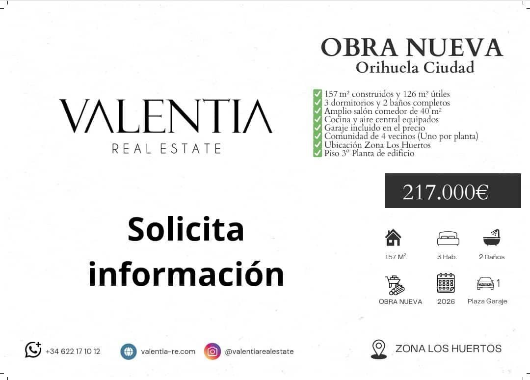 Flat for sale in Orihuela ciudad