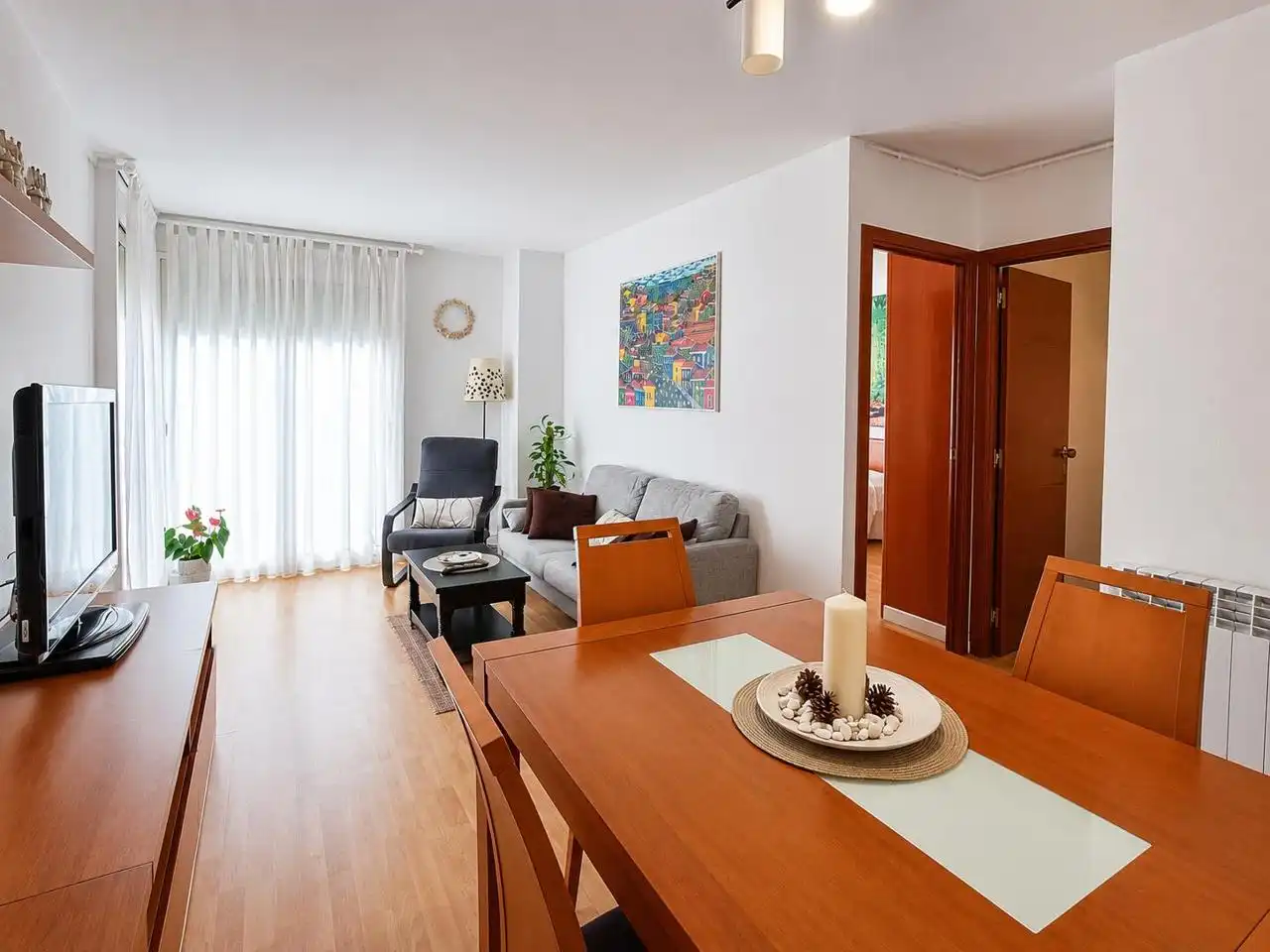 Sala de estar de Piso en venta en Sant Boi de Llobregat con Calefacción