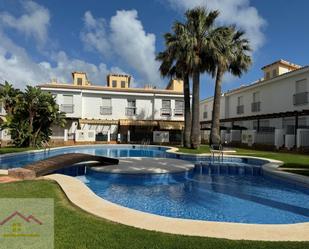 Exterior view of Single-family semi-detached for sale in Alcalà de Xivert  with Air Conditioner and Terrace