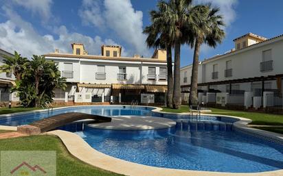 Exterior view of Single-family semi-detached for sale in Alcalà de Xivert  with Air Conditioner and Terrace