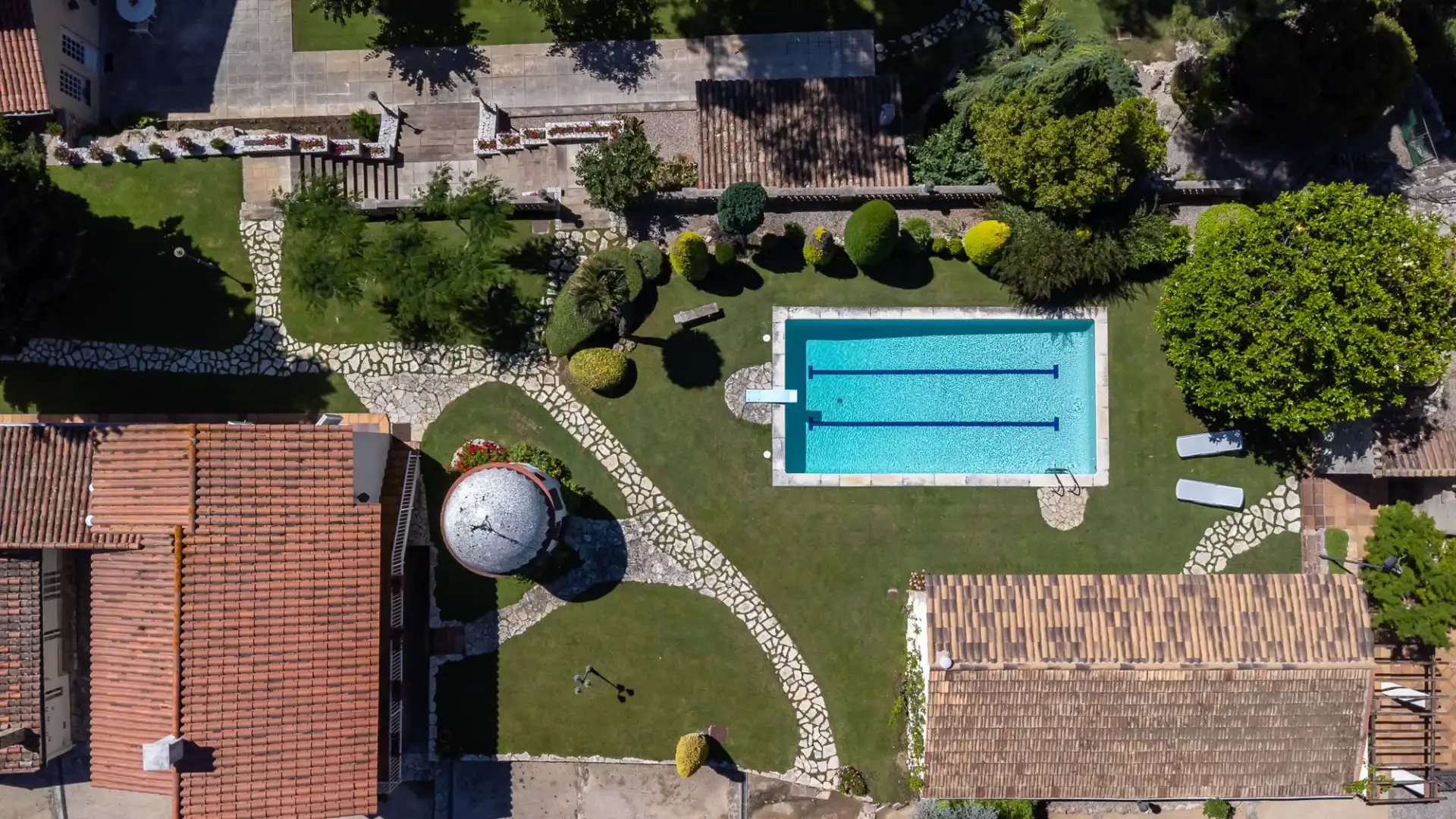Piscina de Finca rústica en venda en Corbera de Llobregat amb Aire condicionat, Calefacció i Terrassa