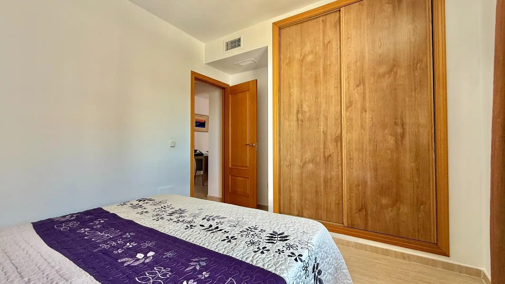 Schlafzimmer von Wohnung zum Verkauf in Mijas mit Klimaanlage, Terrasse und Möbliert