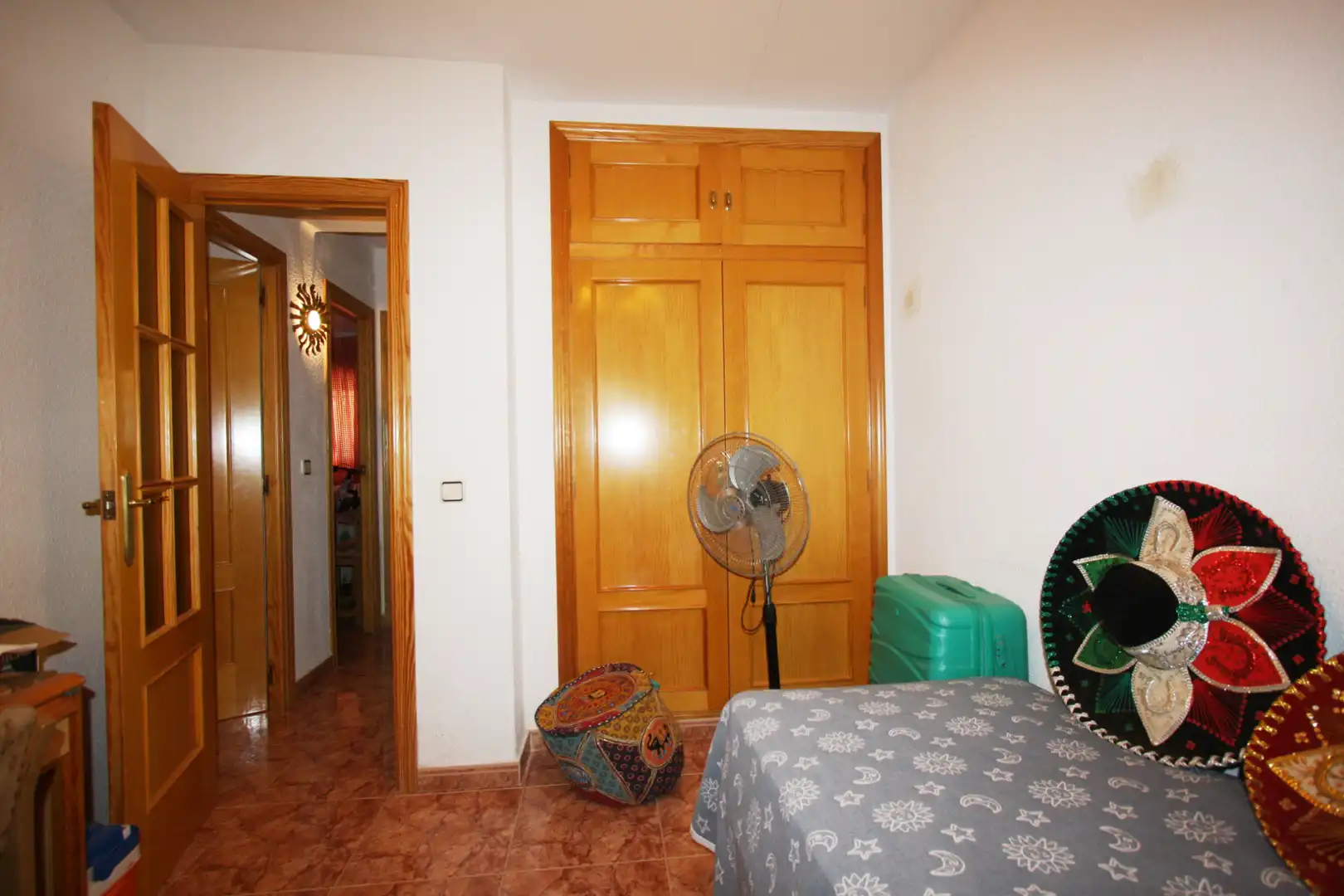 Dormitori de Casa o xalet en venda en Albacete amb Aire condicionat, Jardí privat i Terrassa