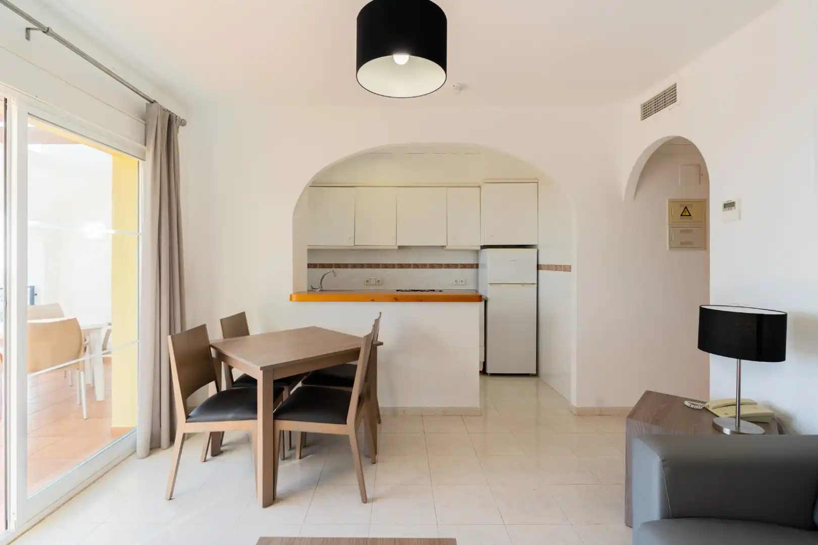 Dining room of Apartments for sale in Calpe / Calp  with Terrace and Swimming Pool