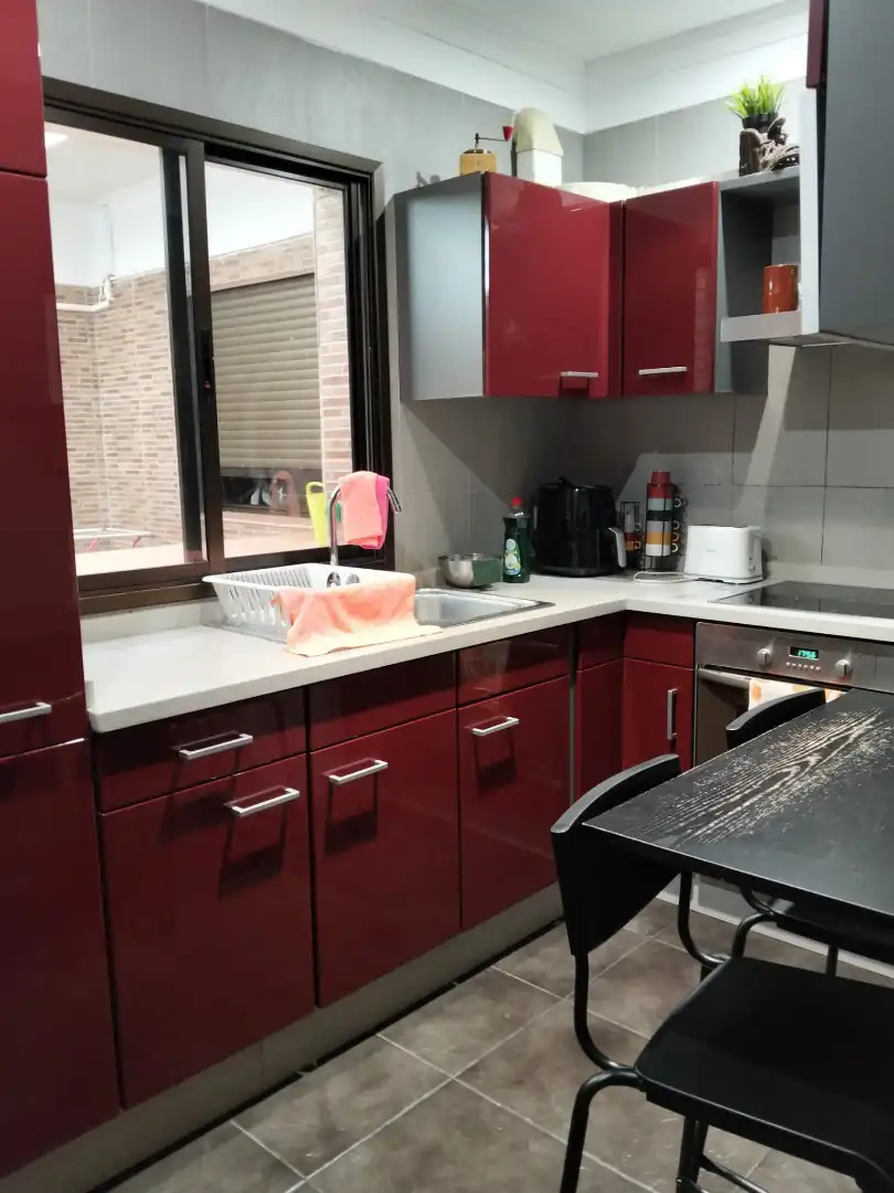 Cocina de Piso de alquiler en Santa Cruz de Tenerife con Aire acondicionado, Parquet y Amueblado