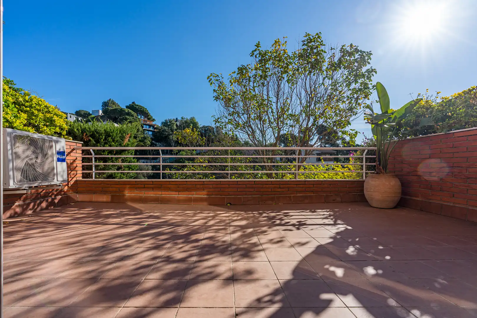 Terrace of Detached homes for rent in Barcelona  with Air Conditioner, Heating and Terrace