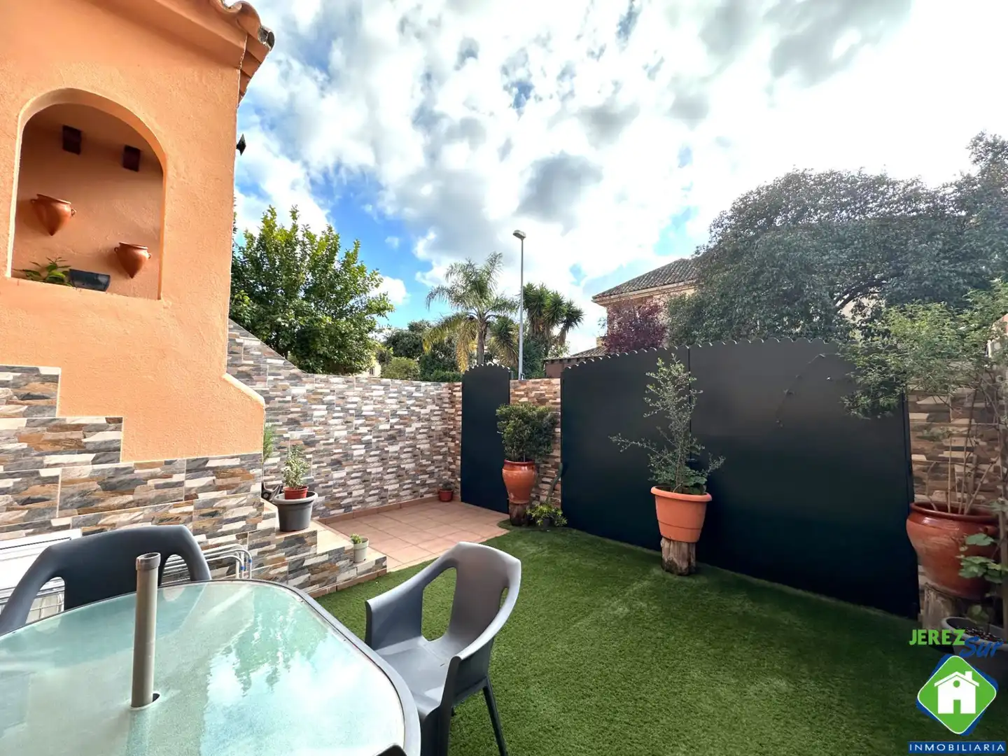 Terrace of Detached homes for sale in Jerez de la Frontera  with Air Conditioner, Heating and Private garden