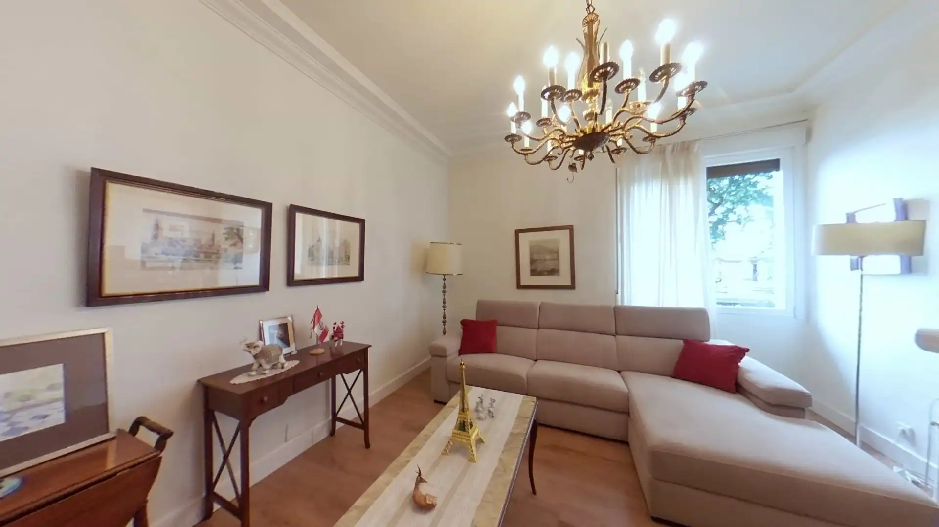 Sala de estar de Piso en venta en Madrid con Calefacción, Amueblado y Internet