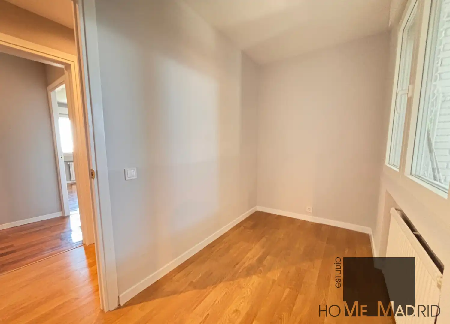 Bedroom of Flat for rent in Madrid  with Air Conditioner, Heating and Terrace