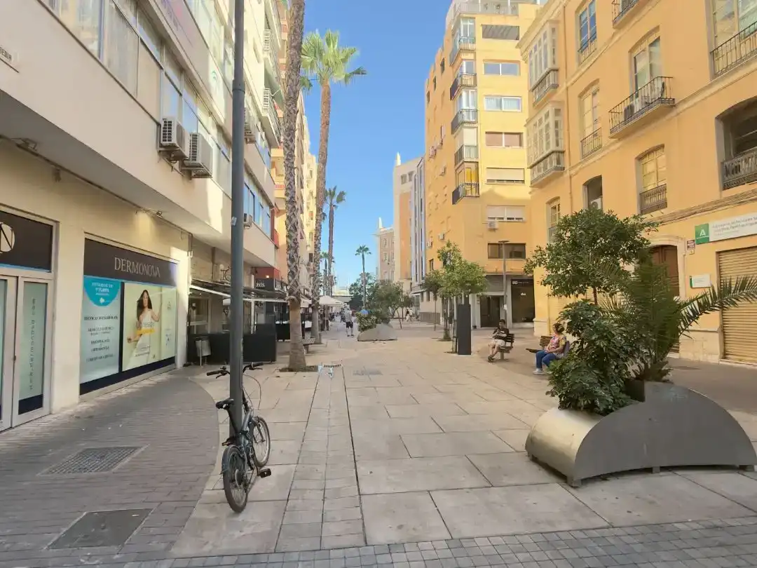Vista exterior de Pis en venda en Málaga Capital amb Balcó