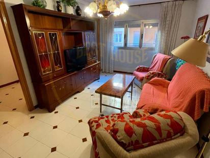 Living room of Flat for sale in Cuenca Capital  with Heating and Terrace