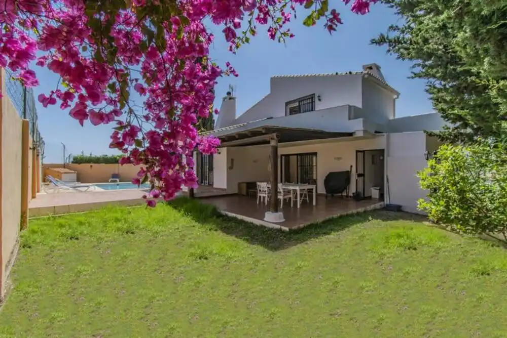 Exterior view of Houses for sale in Marbella  with Air Conditioner, Private garden and Terrace