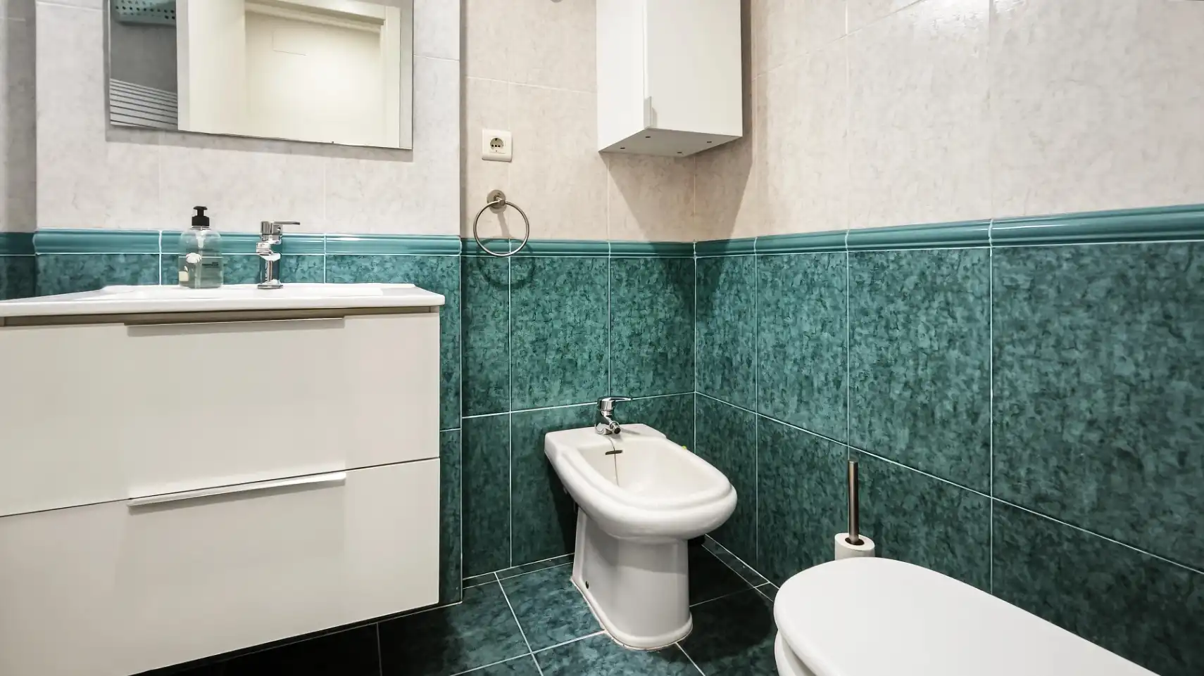 Baño de Apartamento en venta en Dénia con Aire acondicionado, Calefacción y Jardín privado