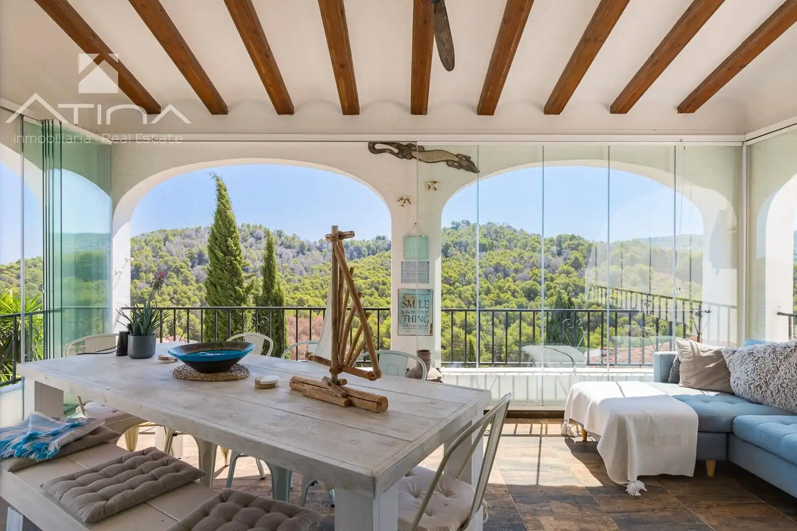 Terraza de Casa o chalet en venta en Jávea / Xàbia con Aire acondicionado, Calefacción y Jardín privado