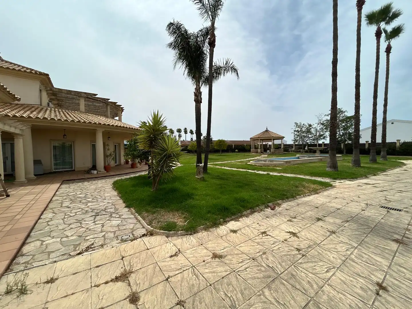 Jardí de Casa o xalet en venda en Villanueva de los Castillejos amb Aire condicionat, Calefacció i Jardí privat
