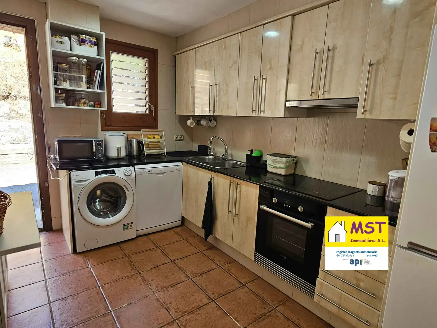 Cocina de Casa adosada en venta en Casserres con Aire acondicionado, Calefacción y Terraza