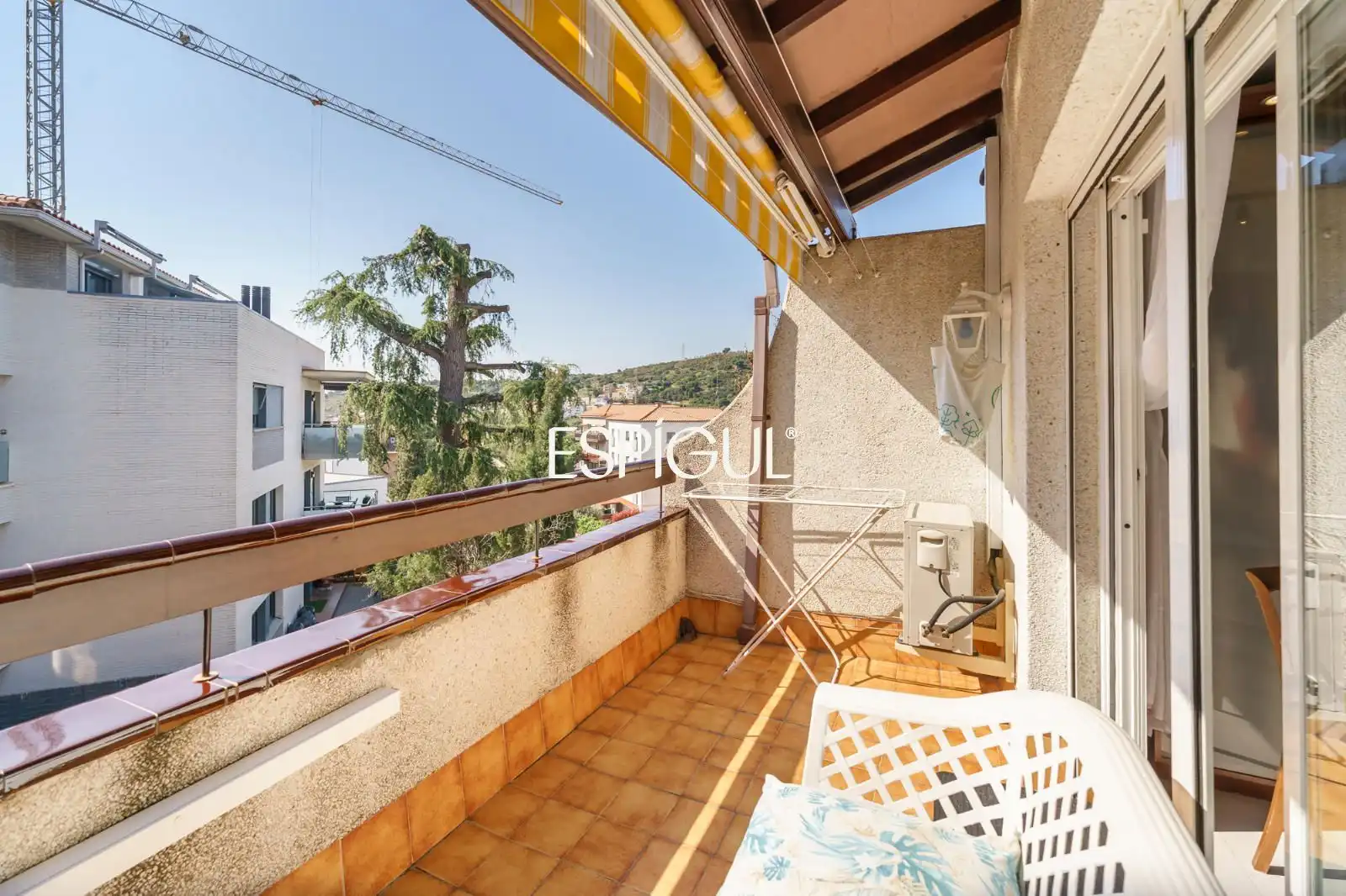 Terraza de Casa adosada en venta en Tiana con Aire acondicionado, Calefacción y Jardín privado