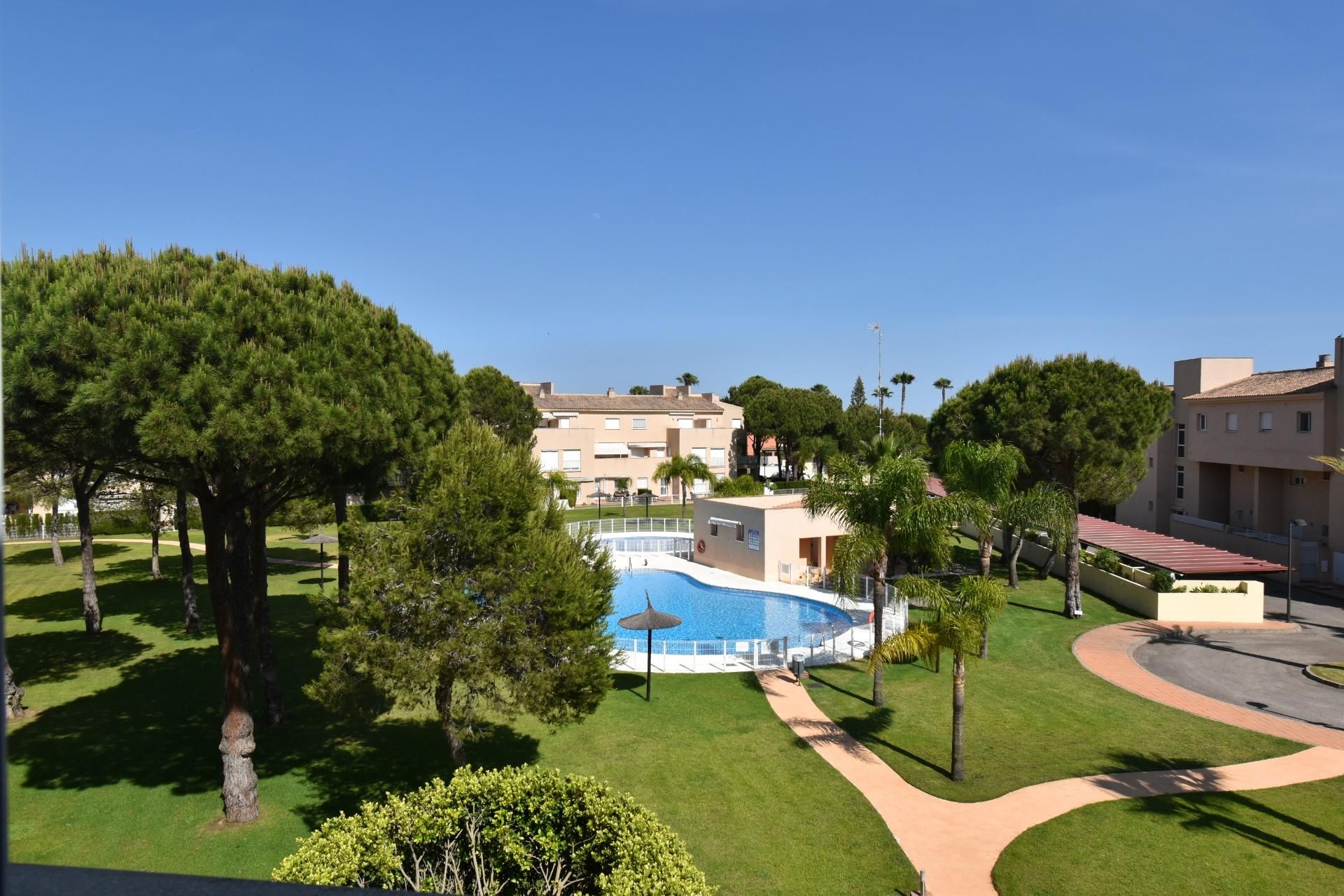 Jardí de Apartament en venda en Chiclana de la Frontera amb Jardí privat, Terrassa i Balcó