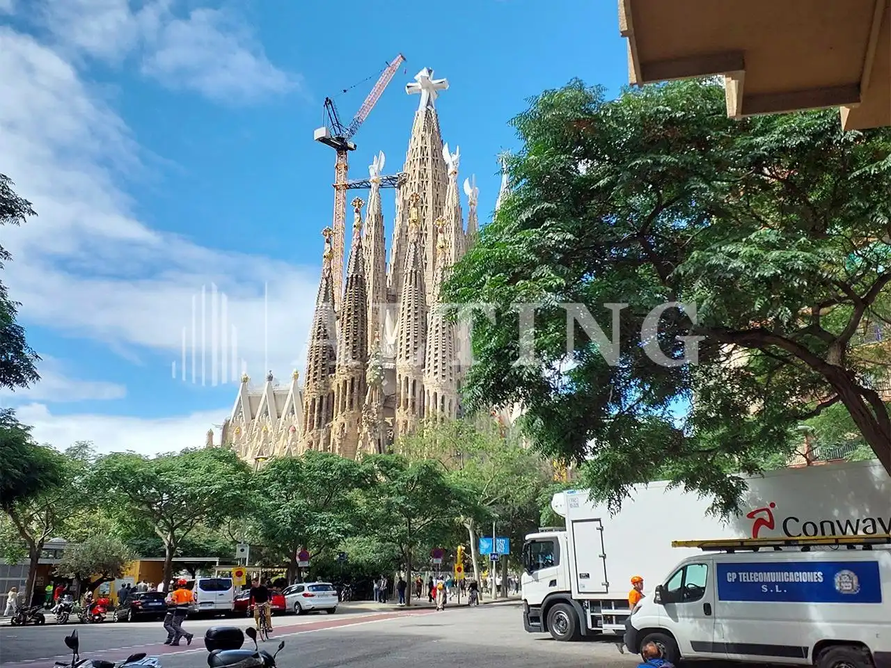 Vista exterior de Oficina de alquiler en Barcelona