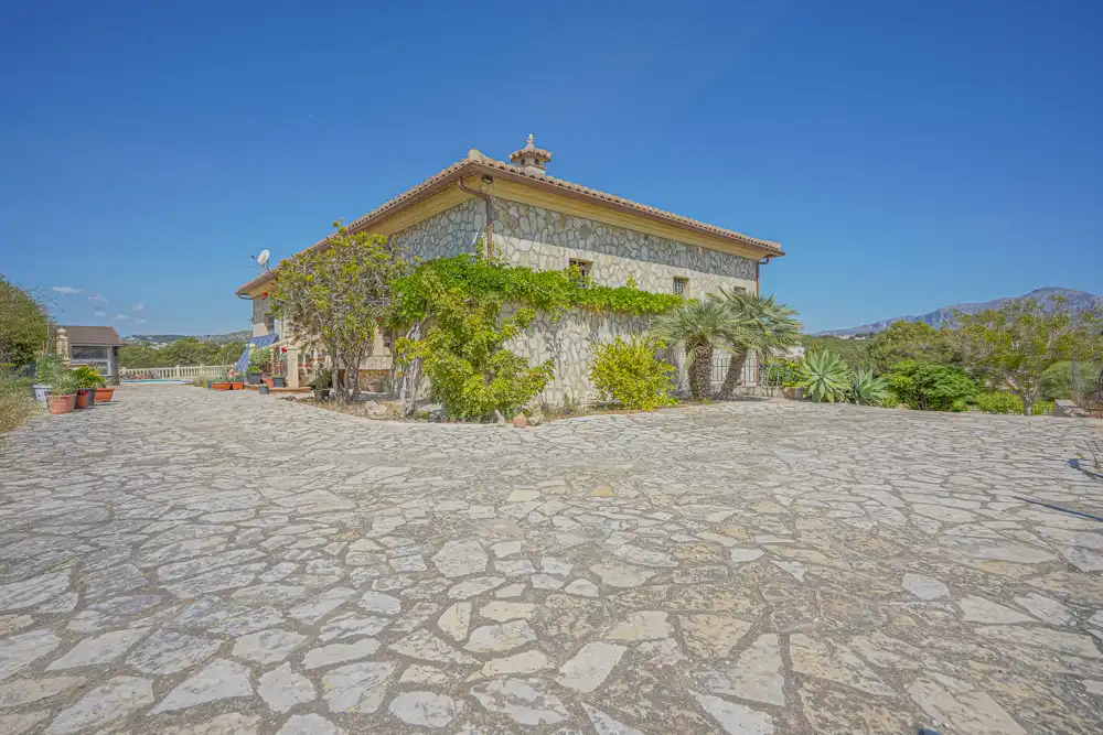 Vista exterior de Casa o xalet en venda en Jávea / Xàbia amb Terrassa i Piscina