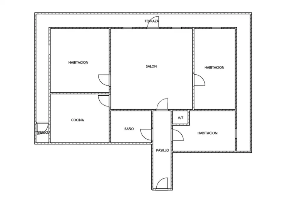 Flat for sale in Madrid  with Air Conditioner and Balcony