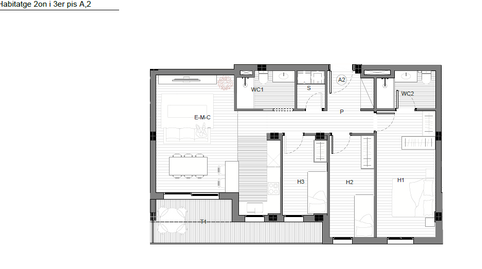 Foto 5 de Pis en venda a Llevant, Barcelona