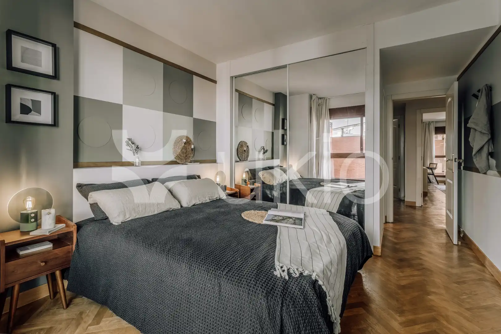 Bedroom of Apartments for rent in Madrid  with Air Conditioner, Heating and Furnished
