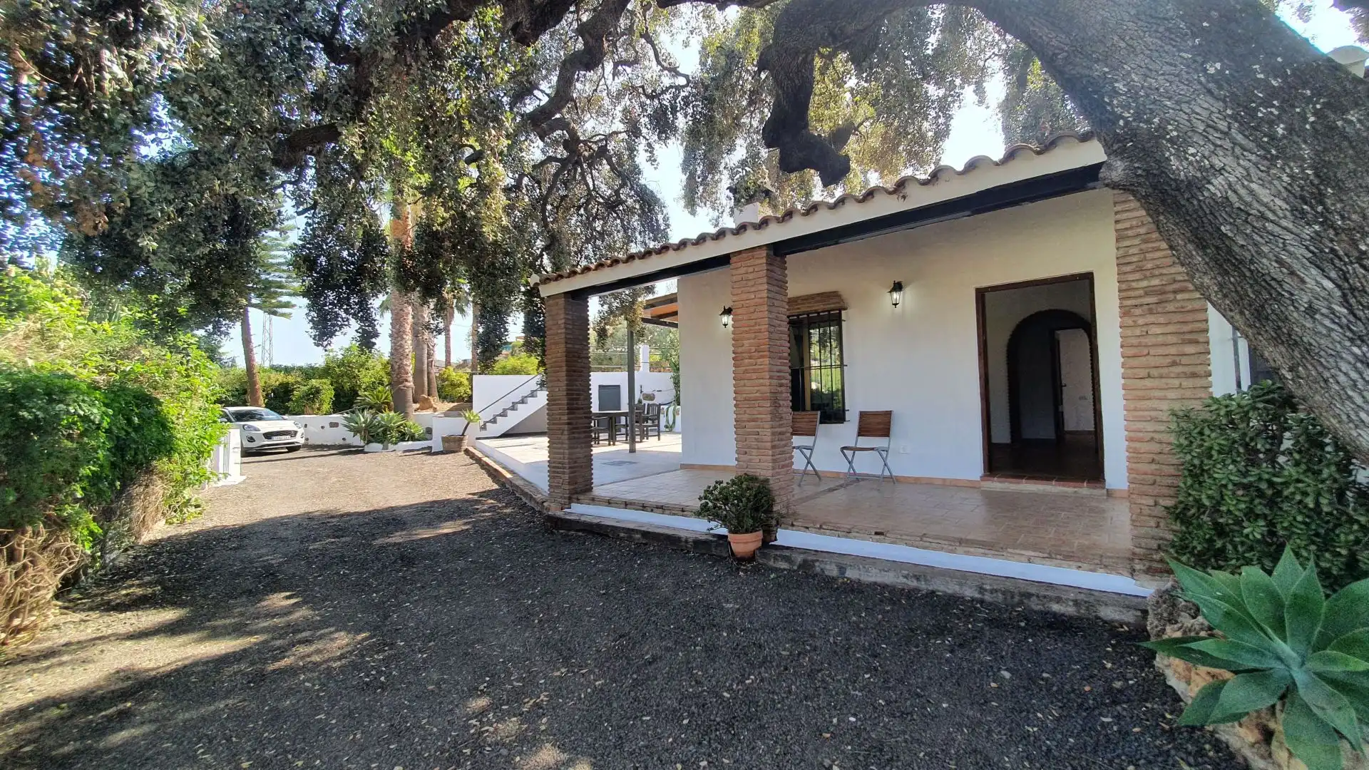 Vista exterior de Finca rústica de alquiler en Alhaurín El Grande con Trastero y Piscina