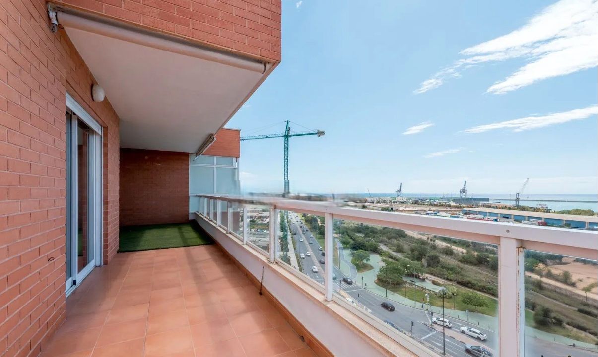 Terrace of Attic to rent in Alicante / Alacant  with Air Conditioner, Heating and Parquet flooring