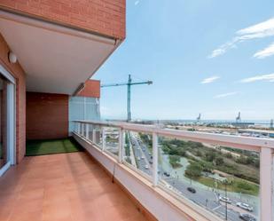 Terrace of Attic to rent in Alicante / Alacant  with Air Conditioner, Heating and Parquet flooring