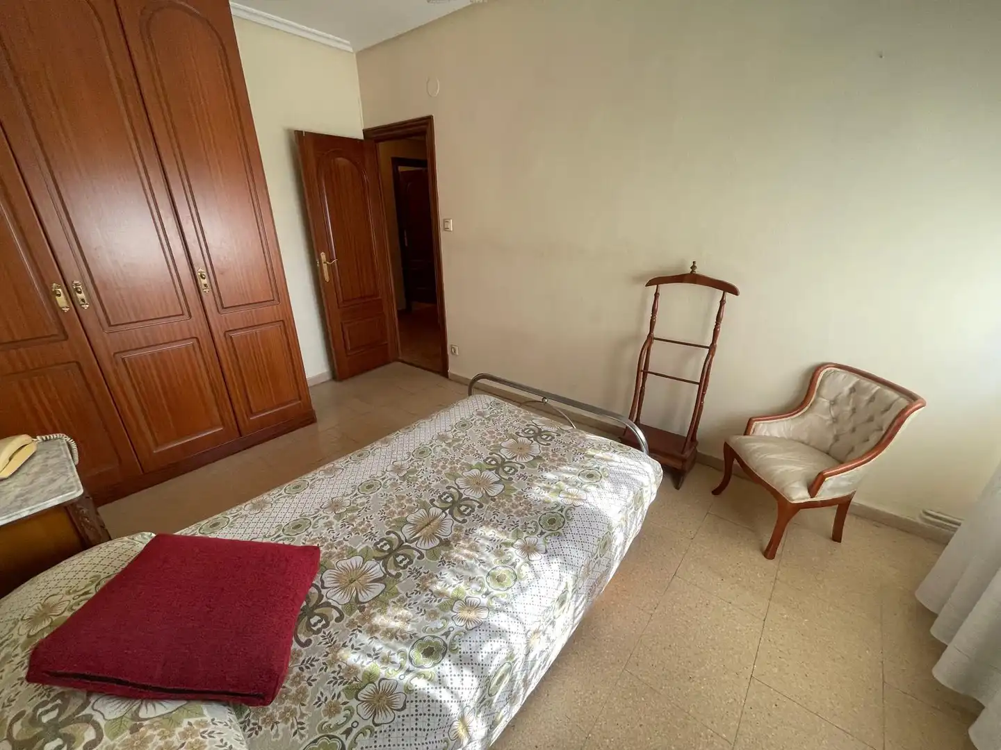 Bedroom of Flat for sale in Calahorra  with Air Conditioner, Heating and Furnished