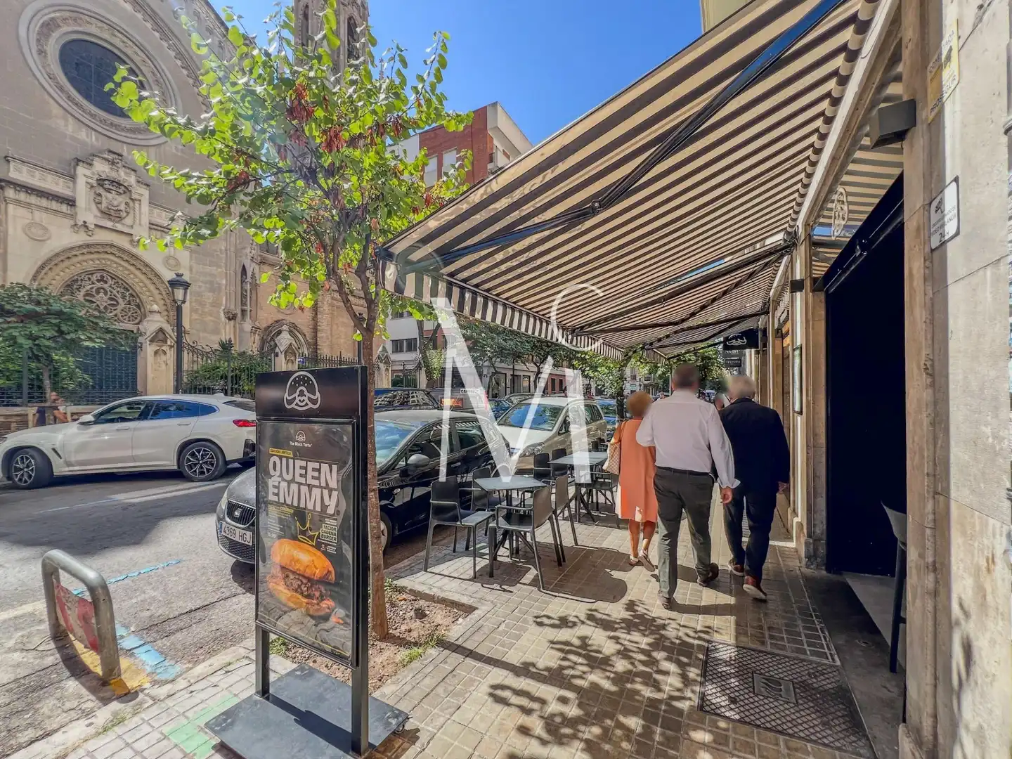 Terrasse von Geschaftsraum zur Miete in Valencia