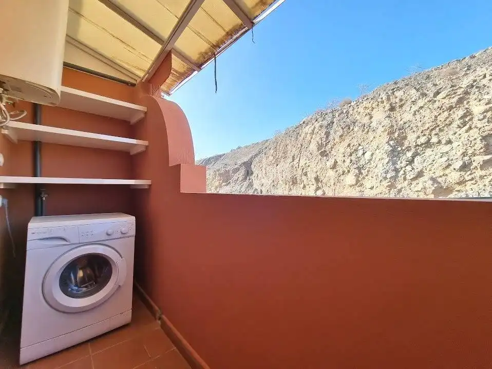 Terrasse von Wohnungen zur Miete in San Bartolomé de Tirajana mit Klimaanlage, Privatgarten und Terrasse