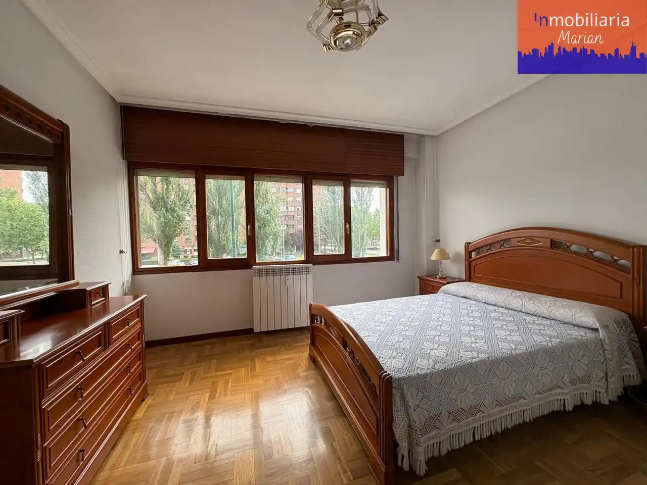 Schlafzimmer von Wohnung zum Verkauf in Aranda de Duero mit Heizung, Terrasse und Möbliert