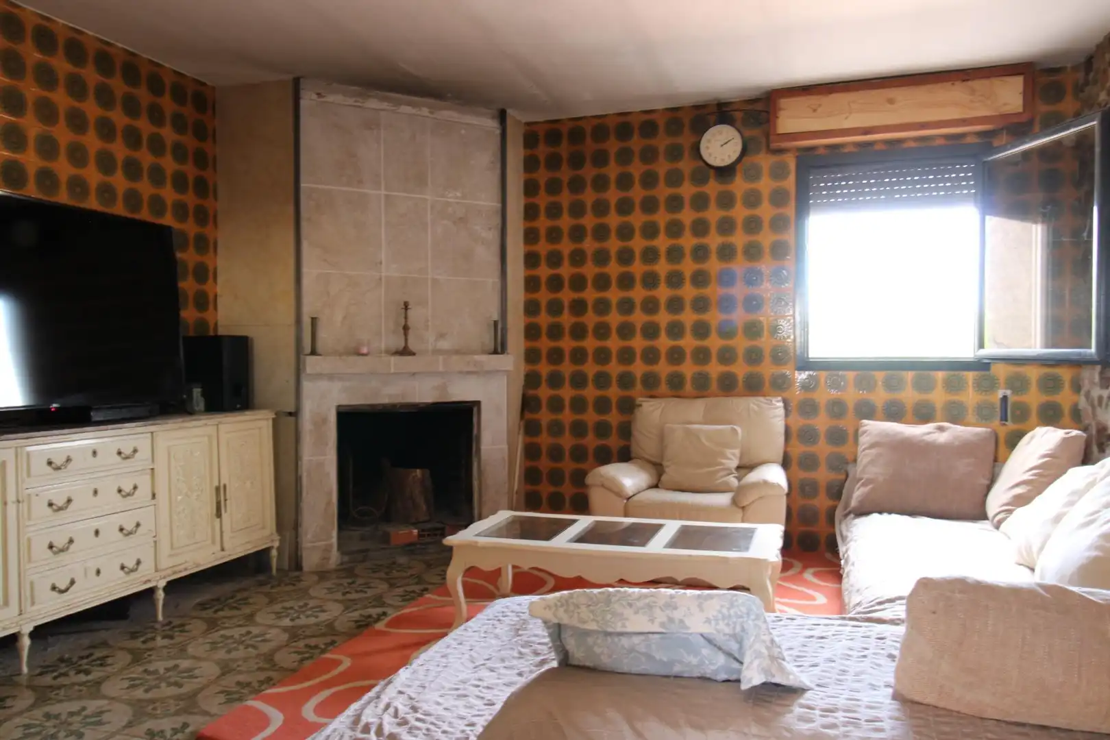 Sala d'estar de Casa o xalet en venda en Bétera amb Calefacció, Jardí privat i Terrassa