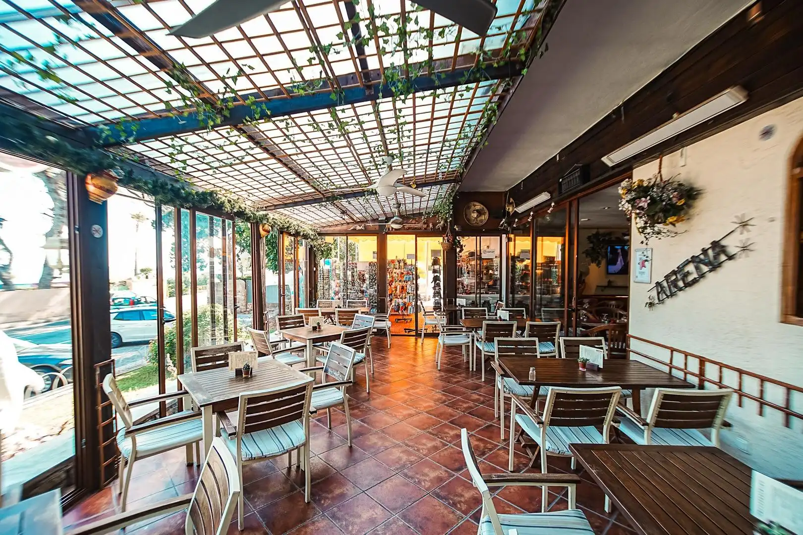Terraza de Local en traspaso en Dénia con Aire acondicionado y Amueblado