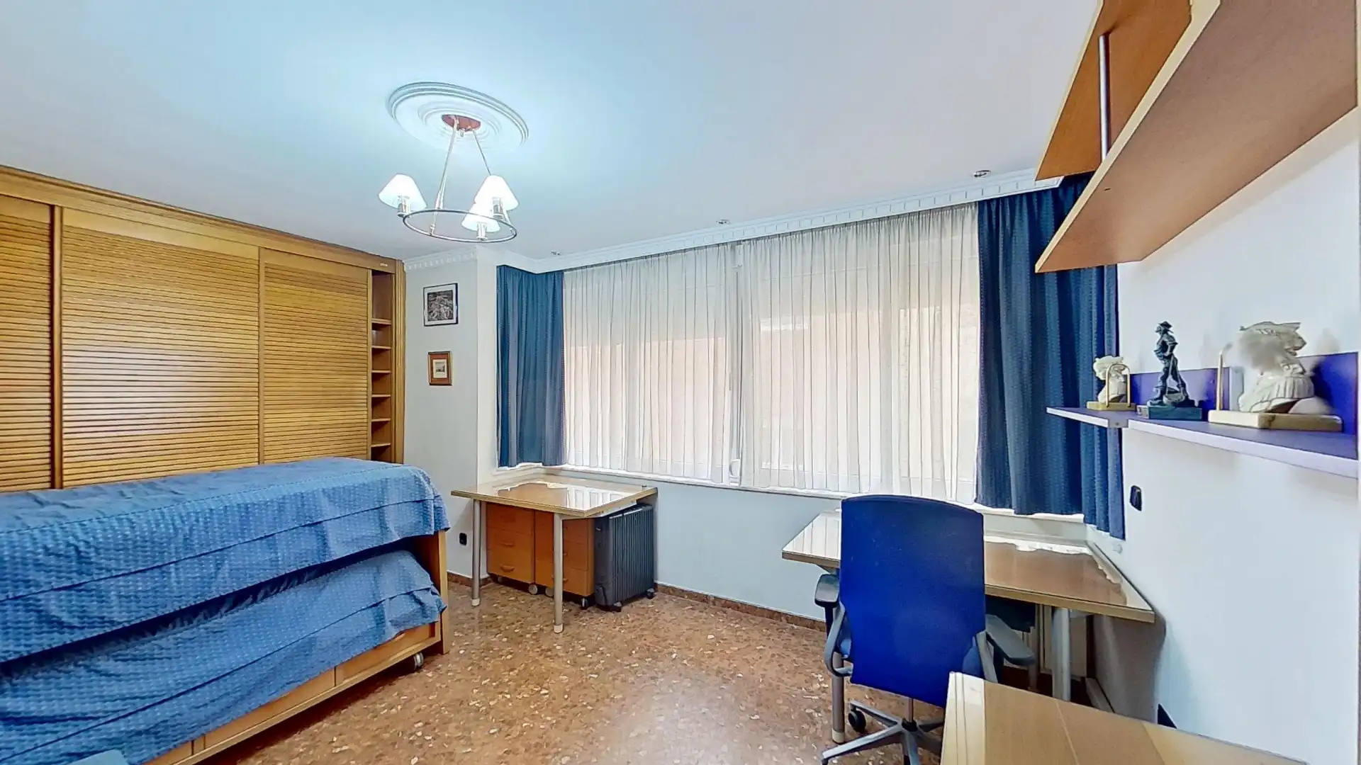 Bedroom of Flat for sale in Málaga  with Air Conditioner and Furnished