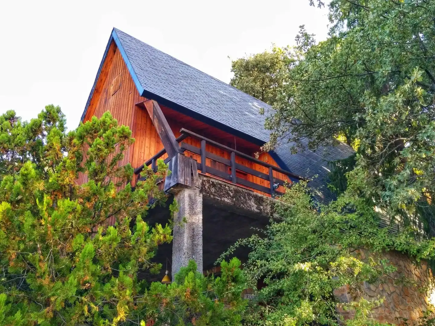 Vista exterior de Casa o chalet en venta en Güéjar Sierra con Calefacción, Jardín privado y Terraza