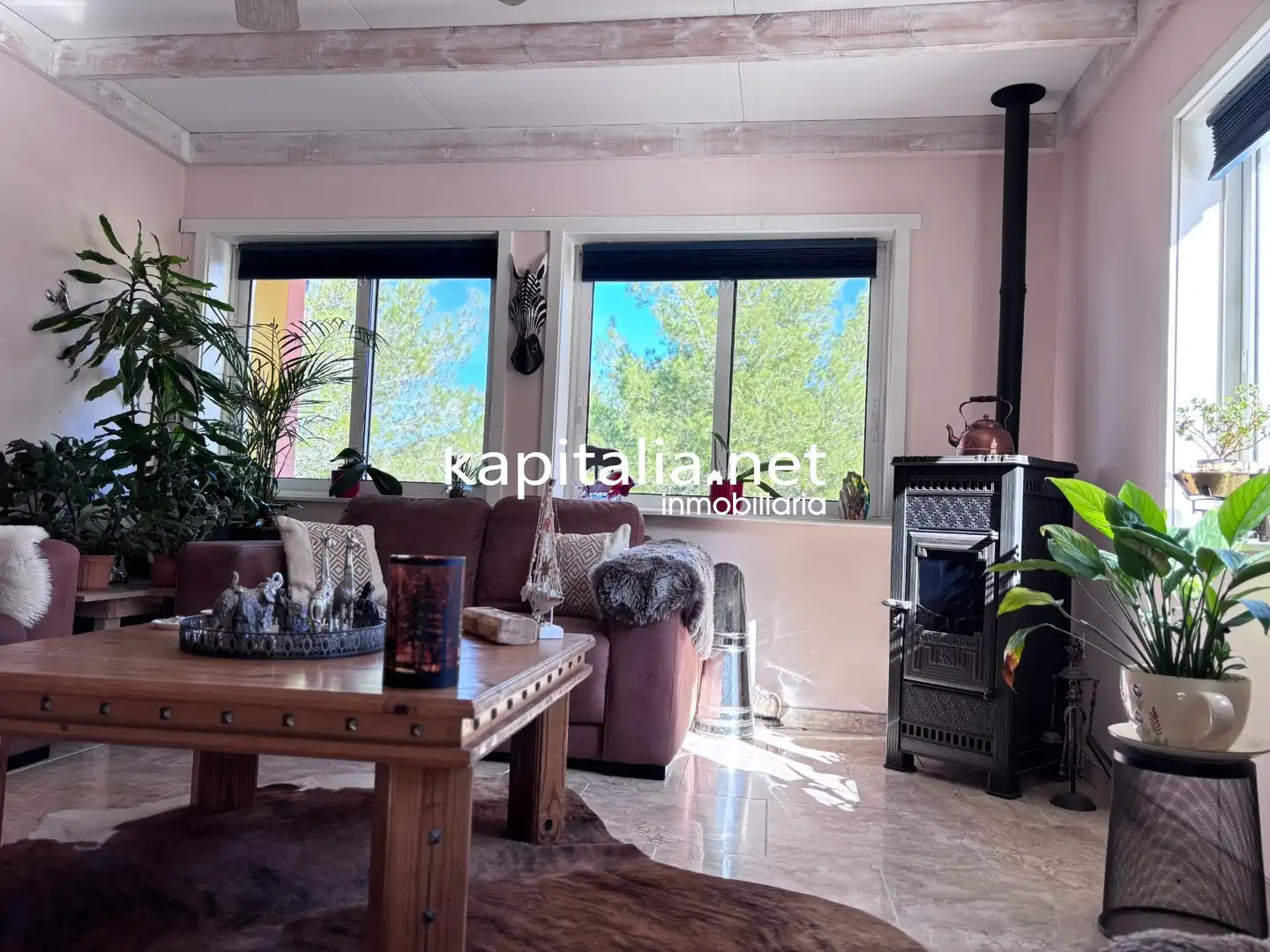 Bedroom of Houses for sale in Quatretonda  with Air Conditioner, Private garden and Terrace