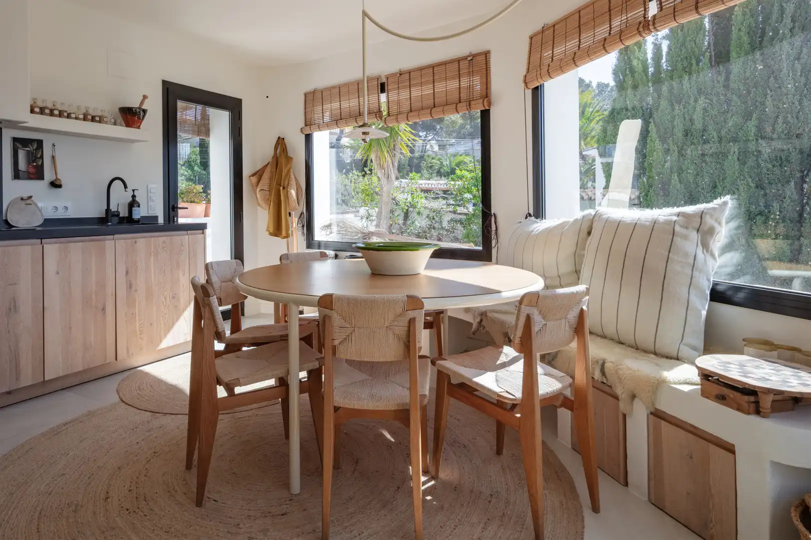 Dining room of Houses for sale in Jávea / Xàbia  with Air Conditioner, Heating and Private garden