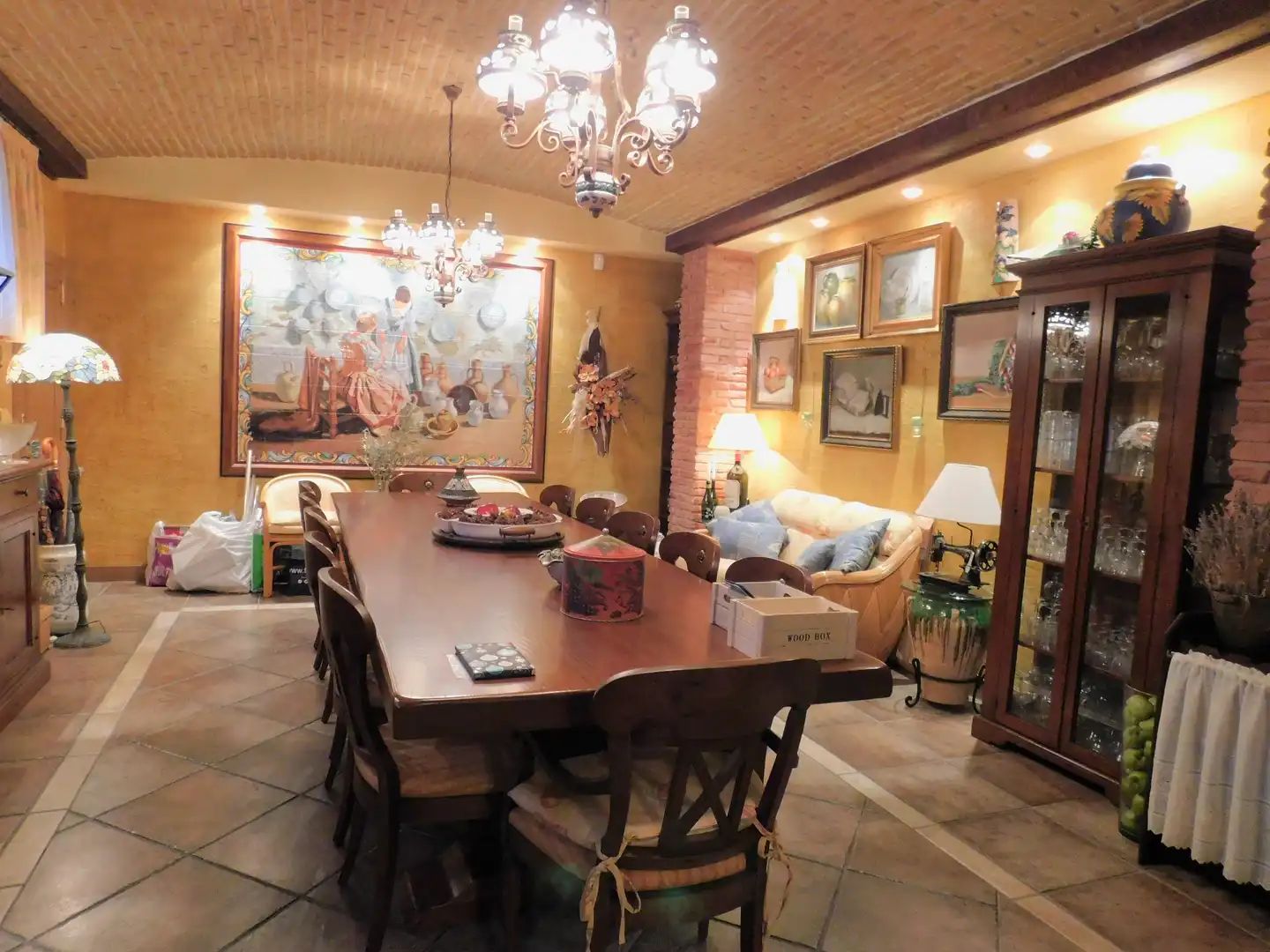 Comedor de Casa o chalet en venta en Zizur Mayor / Zizur Nagusia con Calefacción, Jardín privado y Terraza