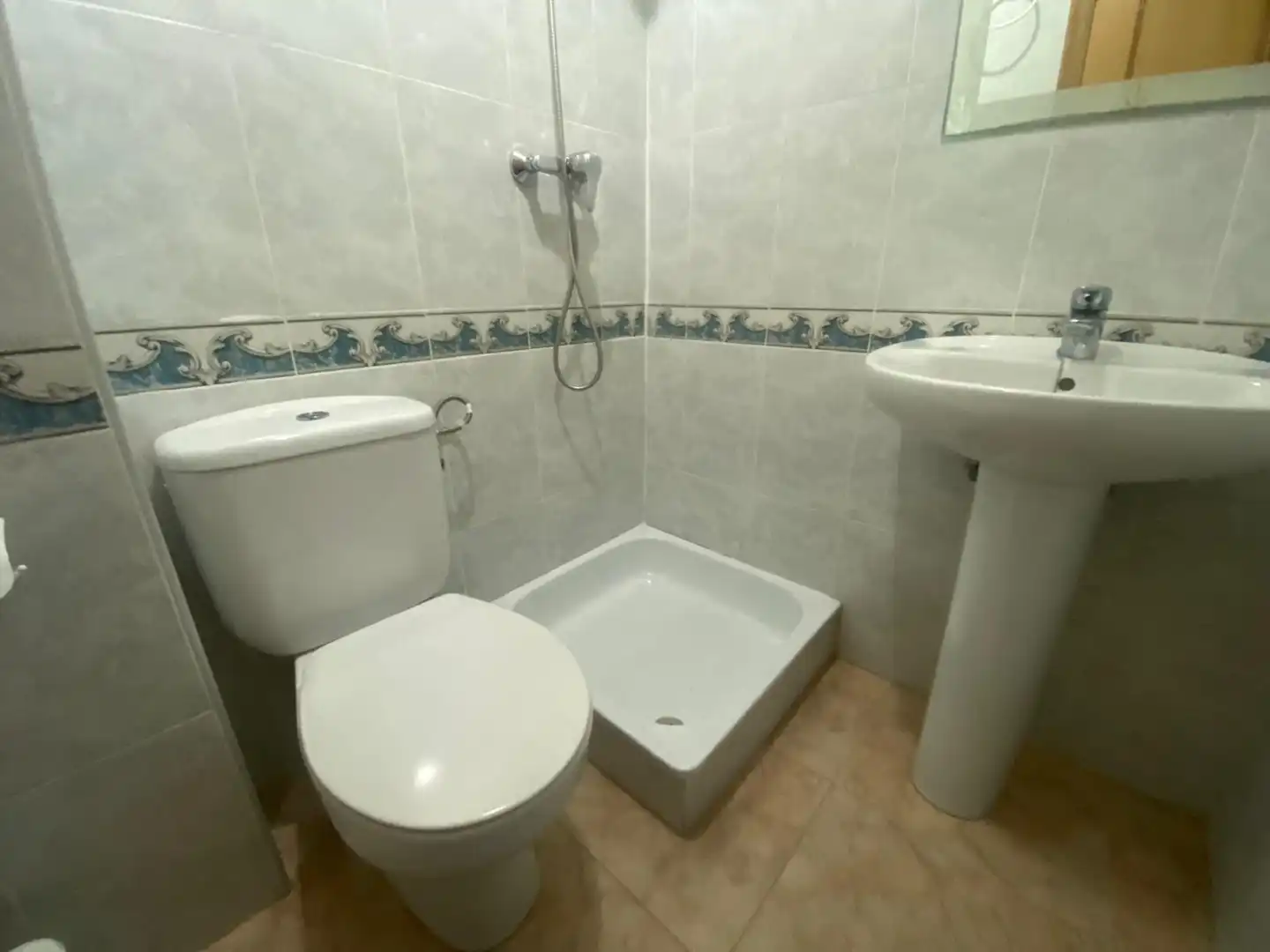 Baño de Apartamento en venta en Xeraco con Trastero, Amueblado y Balcón