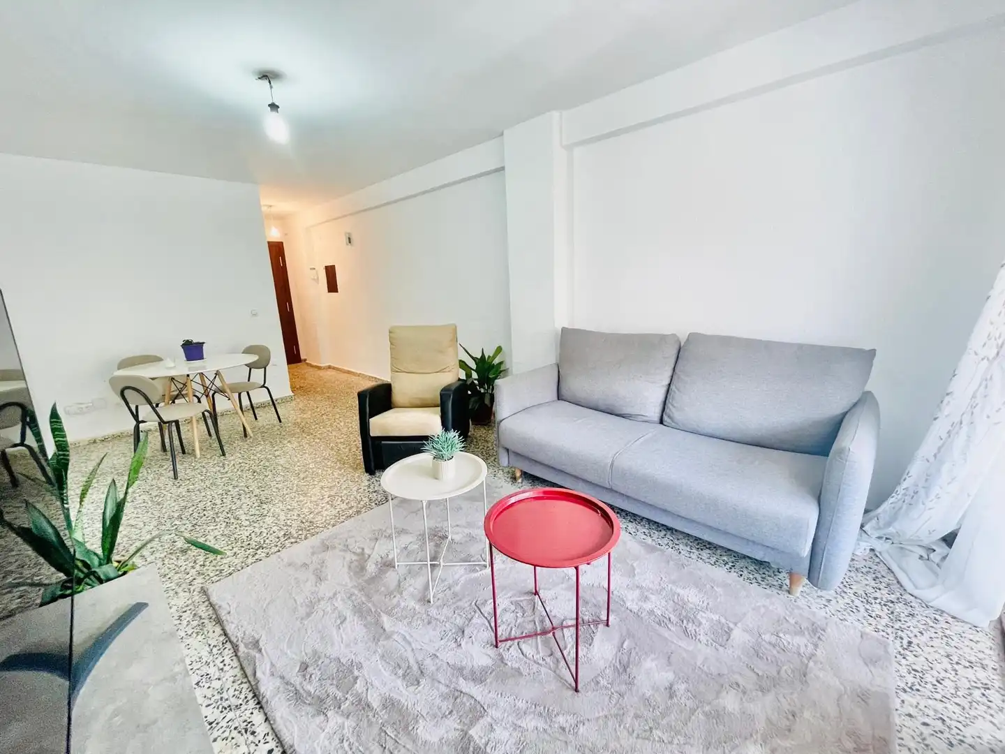 Sala de estar de Piso en venta en Málaga con Terraza