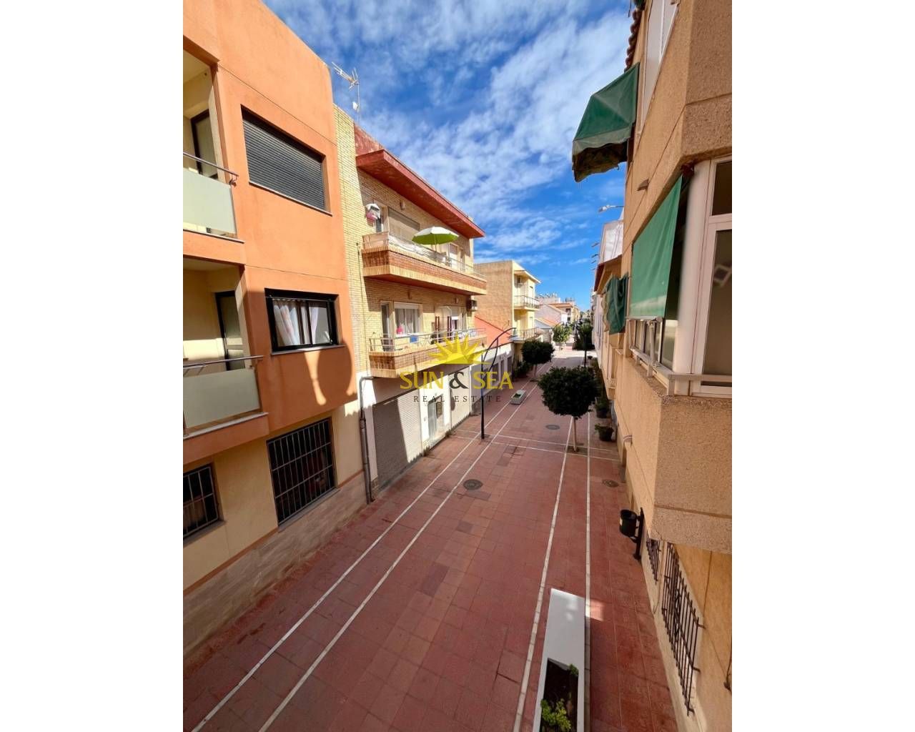 Exterior view of Flat to rent in San Javier  with Air Conditioner, Heating and Furnished