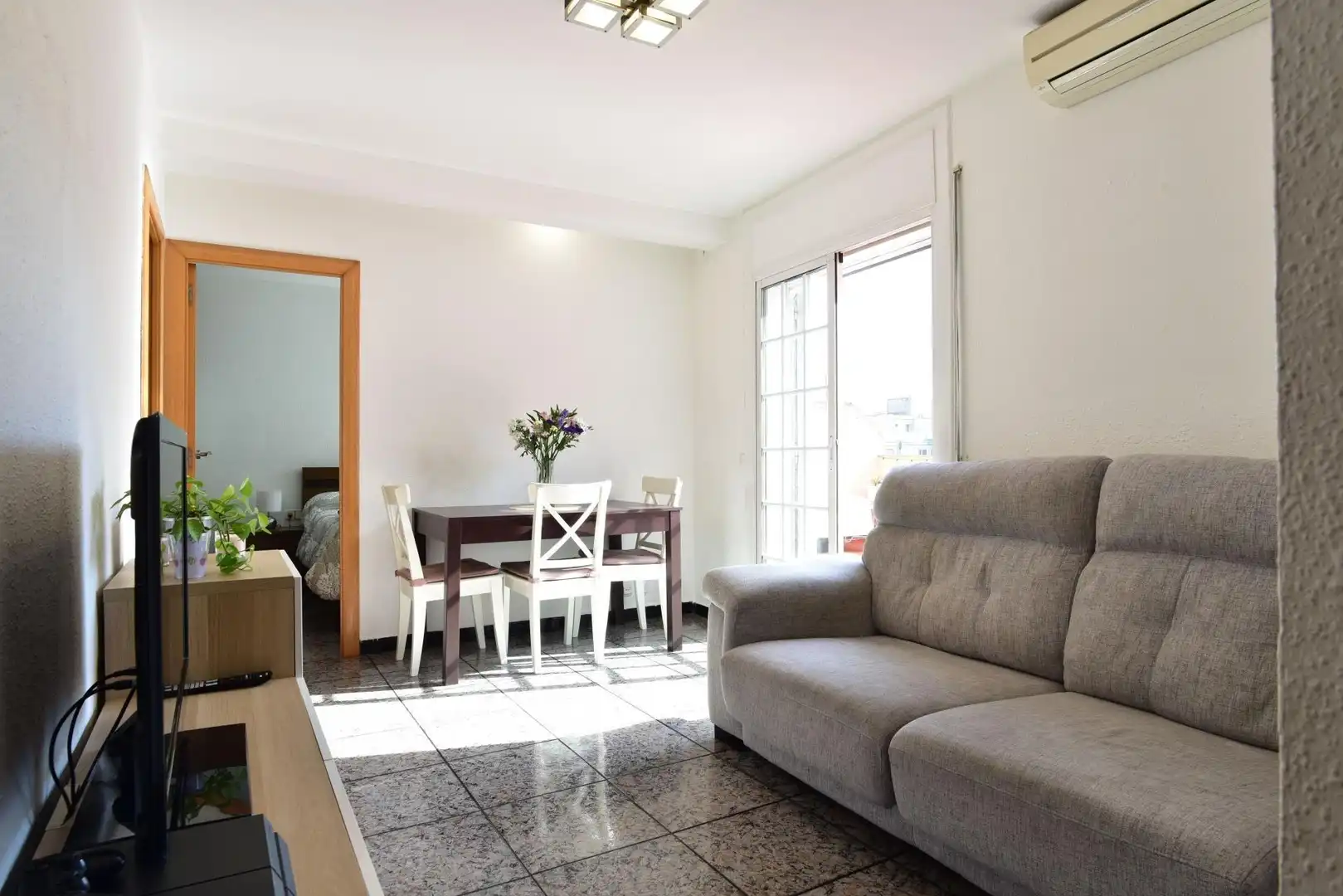 Sala d'estar de Apartament en venda en Barcelona
