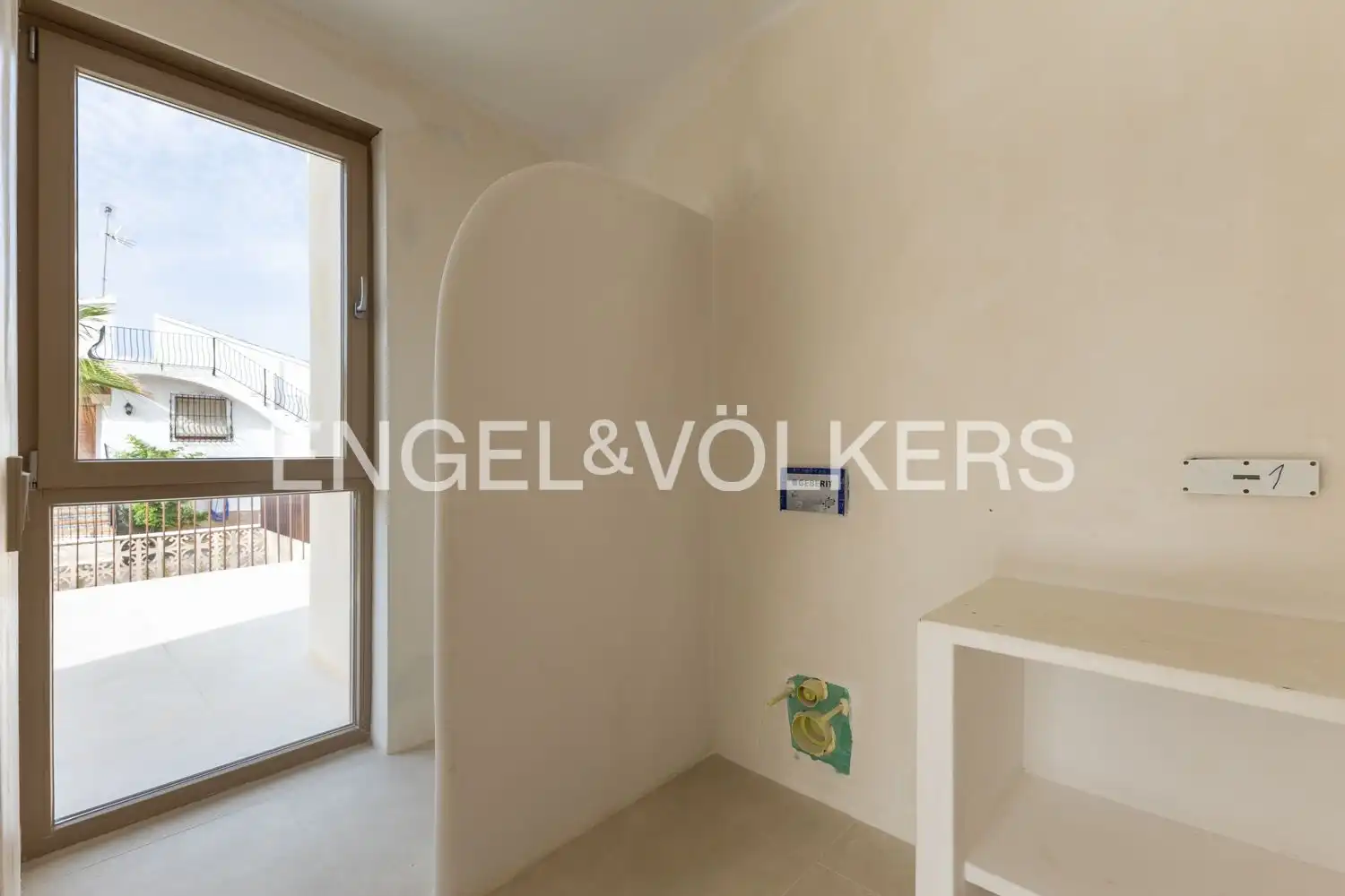 Balcony of Houses for sale in Jávea / Xàbia  with Air Conditioner, Heating and Private garden