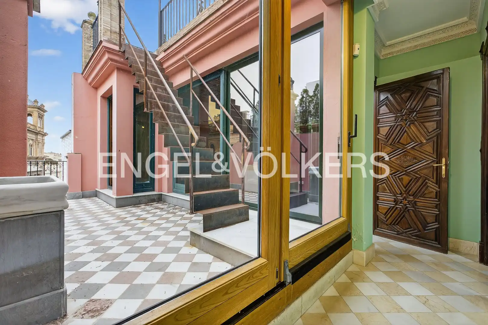 Terraza de Casa o chalet en venta en Sevilla con Aire acondicionado, Calefacción y Parquet