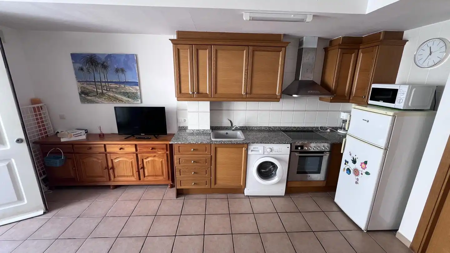 Küche von Wohnung zum Verkauf in Peñíscola / Peníscola mit Heizung, Terrasse und Schwimmbad
