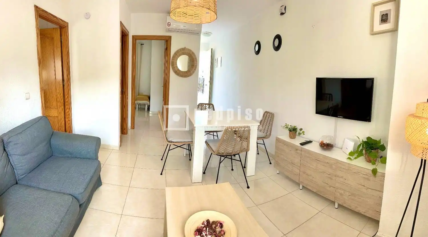 Living room of Flat for sale in Torremolinos  with Air Conditioner, Heating and Furnished